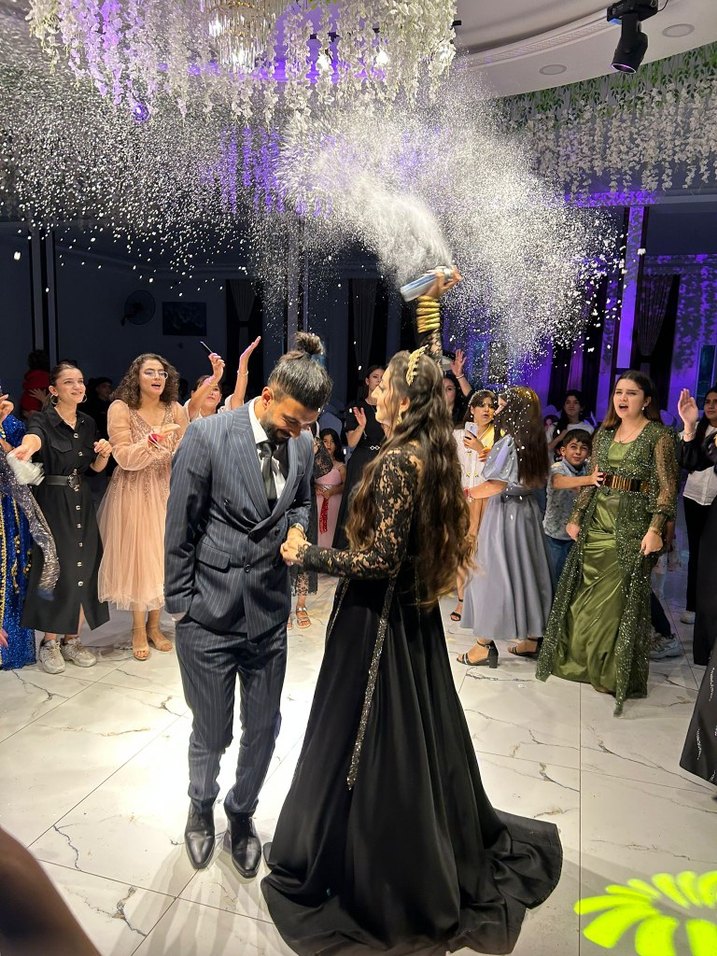 Uzun Siyah Gotik Straplez Kadın Elbise - Görsel 2