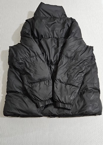 Siyah Kadın Kışlık Mont - Görsel 2