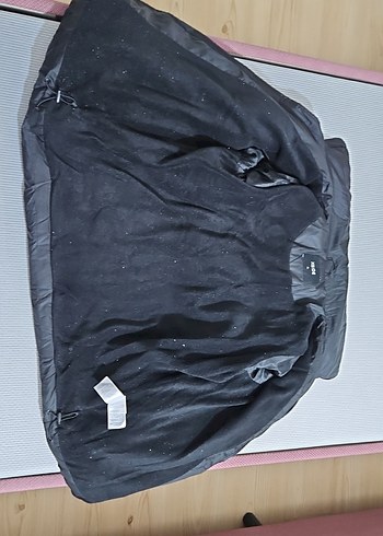 Siyah Kadın Kışlık Mont - Görsel 5