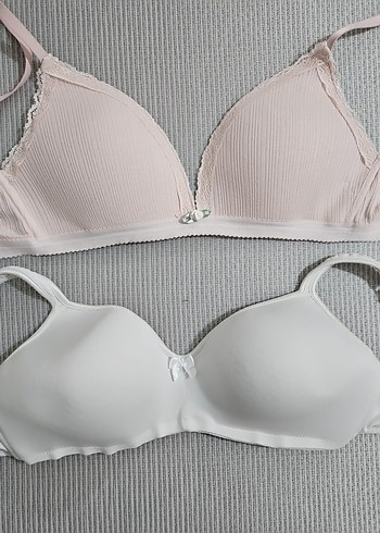 Beyaz Minimalist Modern Klasik Sütyen - Görsel 2