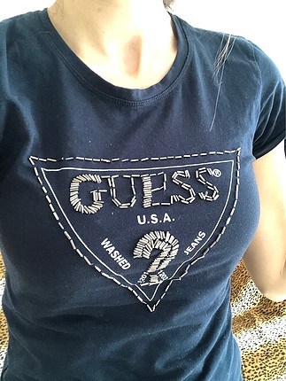 m Beden lacivert Renk Guess tshirt 