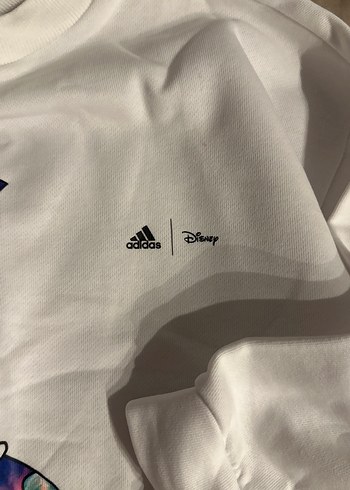 Beyaz Baskılı Kız Sweatshirt - Görsel 3