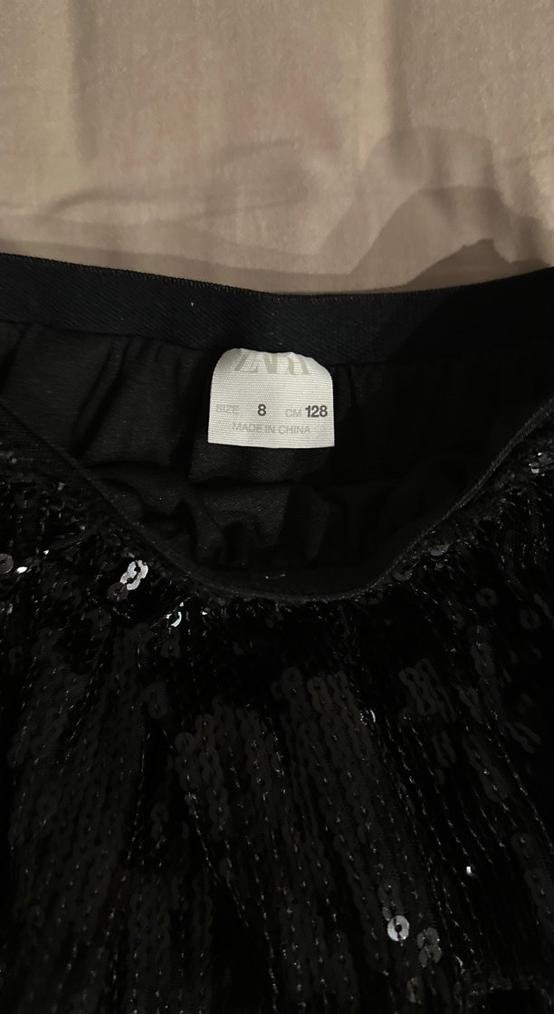 Siyah Fırfırlı Mini Gotik Etek - Görsel 2