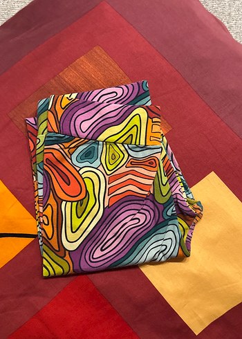 Renkli Batik Desenli Çocuk taytlı takım - Görsel 3