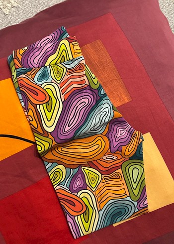 Renkli Batik Desenli Çocuk taytlı takım - Görsel 4