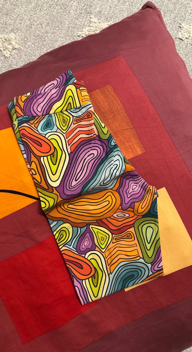 Renkli Batik Desenli Çocuk taytlı takım - Görsel 4