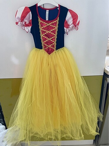 Pamuk prenses kostüm 5-6 yaş
