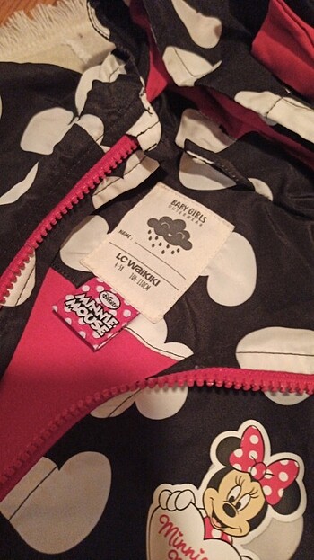 LC Waikiki Minnie mouse Yağmurluk