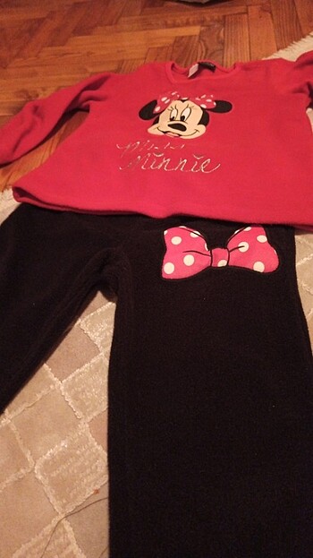 Minnie Mouse polar eşofman takimi 