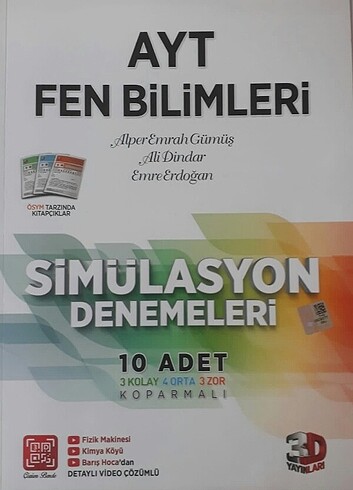 Fen bilimleri 3D deneme
