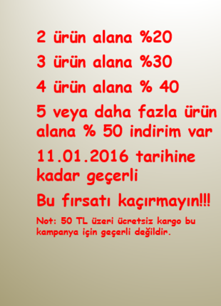 indirim var!!!