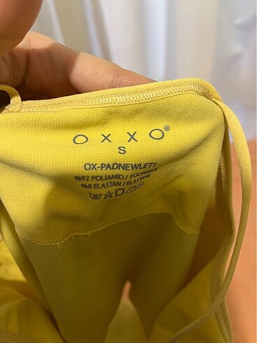 oxxo Oxxo Sarı Dikişsiz Crop Top