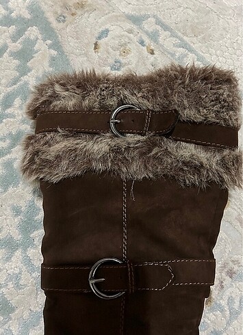 37 Beden Kahverengi Vintage Çizmeler