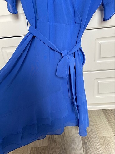 Şifon elbise - Görsel 4