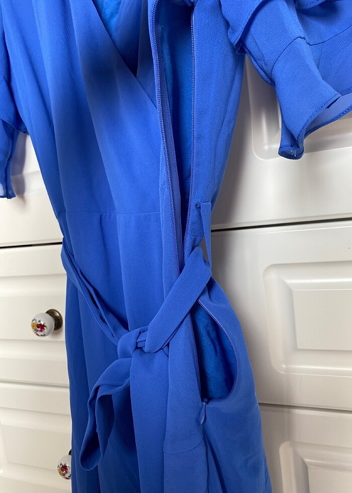 Şifon elbise - Görsel 5