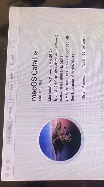  Beden Renk Macbook Pro