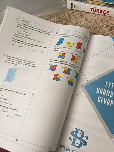  Beden Renk Ayt tyt geometri deneme bilgisarmal
