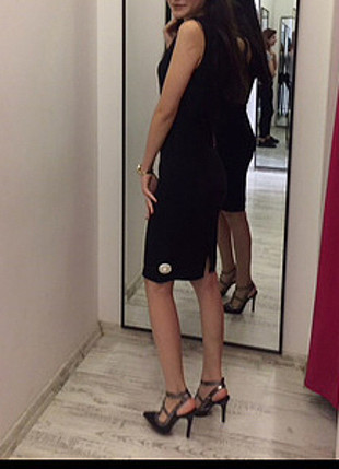 Zara Siyah elbise