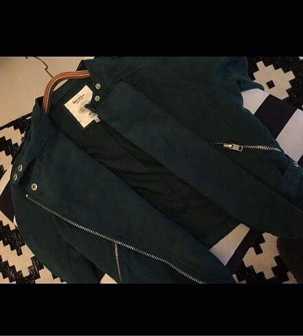 xs Beden siyah Renk Bershka Ceket