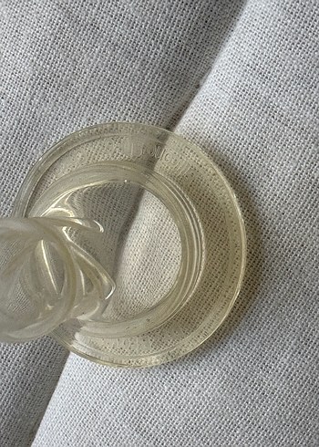 Bebek Biberonu Emziği Beyaz - Görsel 2