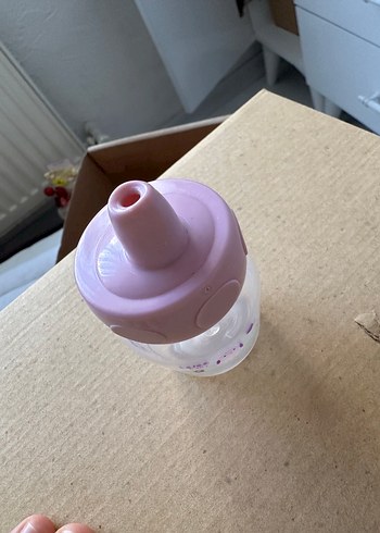 Pastel Mor Bebek Biberonu - Görsel 3