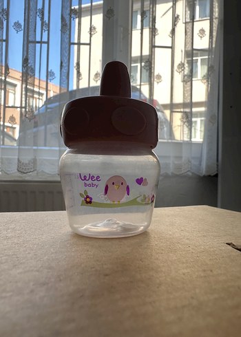 Pastel Mor Bebek Biberonu - Görsel 2