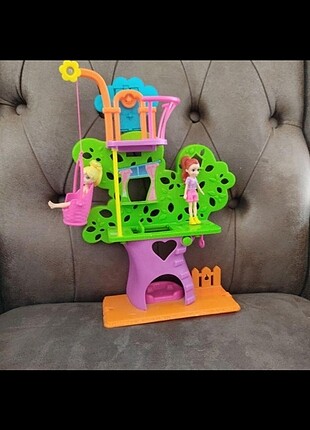 #pollypocket polly pocket ağaç oyun evi