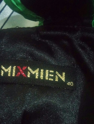 40 Beden Mixmien Abiye Elbise