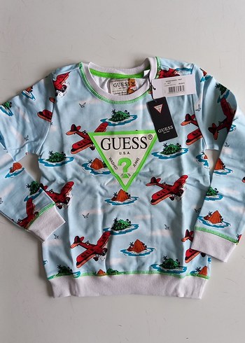 Guess Çok Renkli Erkek Çocuk Sweatshirt 6/7 ysş