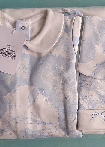 Nakışlı Pamuklu Pastel Renkli Çocuk Uyku Setleri - Görsel 5