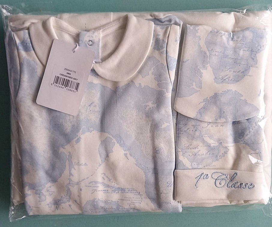 Nakışlı Pamuklu Pastel Renkli Çocuk Uyku Setleri - Görsel 5