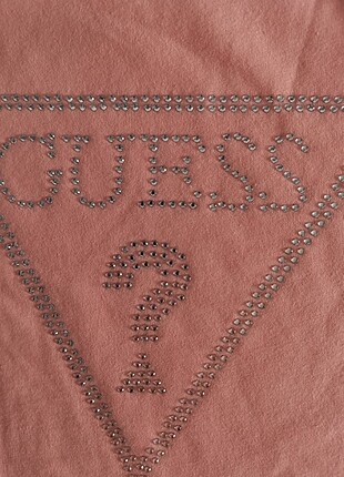 13-14 Yaş Beden GUESS somon/pudra pamuk üst 14 yaş