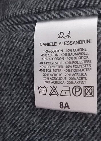 ITALYAN"Daniele ALEKSANDRINI'kaban 8 yaş - Görsel 4