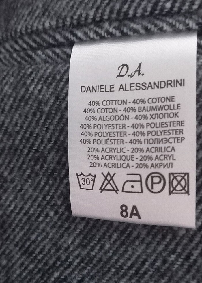 ITALYAN"Daniele ALEKSANDRINI'kaban 8 yaş - Görsel 4