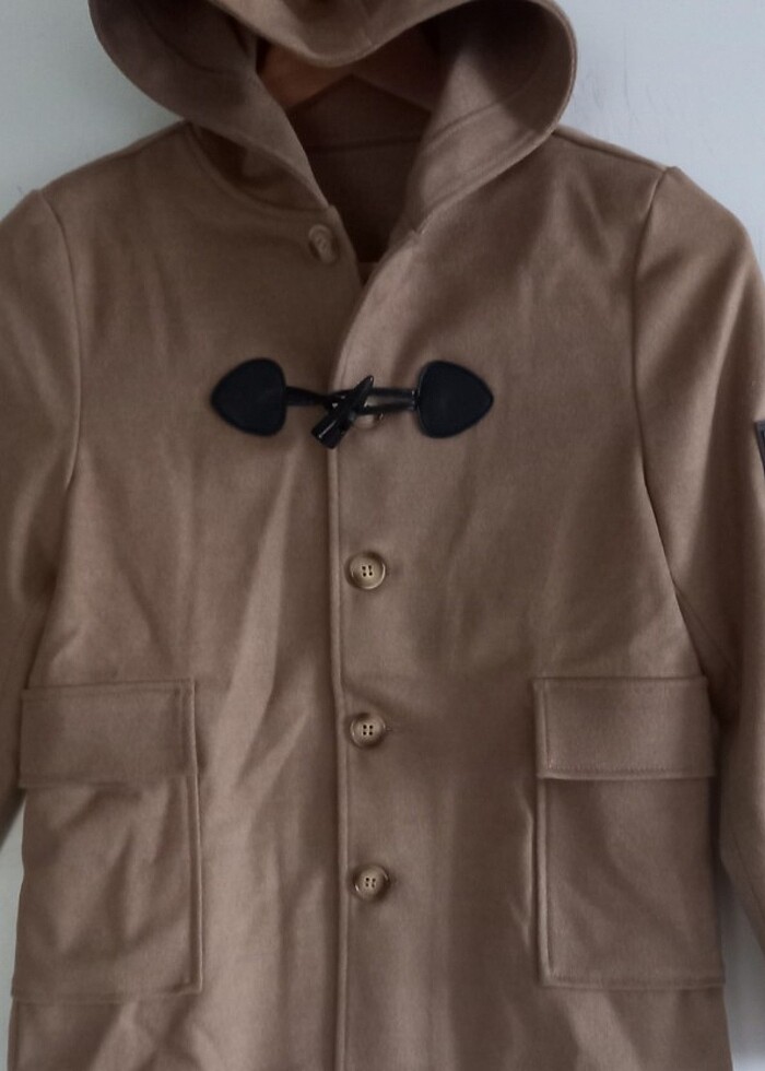 İTALYAN 'Daniele ALEKSANDRİNİ'camel kaban 8 yaş - Görsel 2