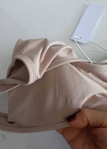 Koyu bej büstier M - Görsel 10