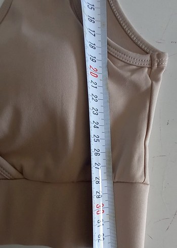 Koyu bej büstier M - Görsel 9