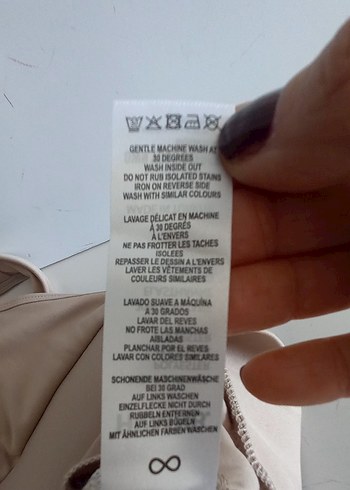 Koyu bej büstier M - Görsel 8