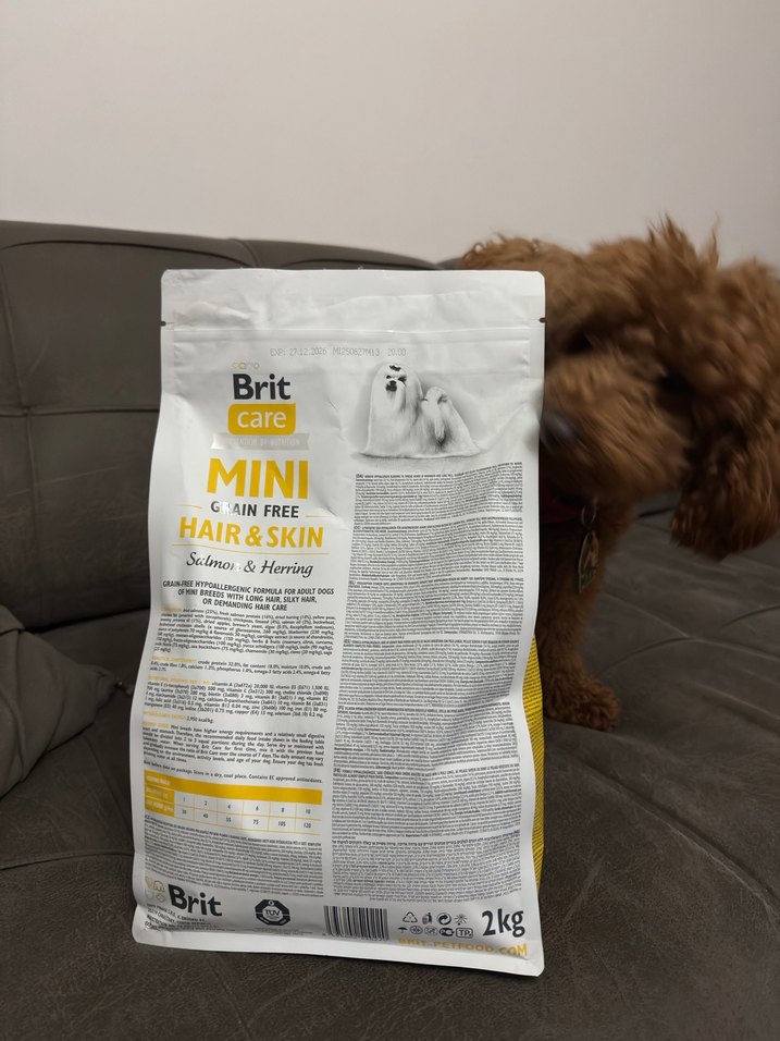 Brit Care Mini Somon & Ringa Balığı Tahılsız Köpek Maması - Görsel 3