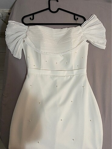 Beyaz elbise - Görsel 4