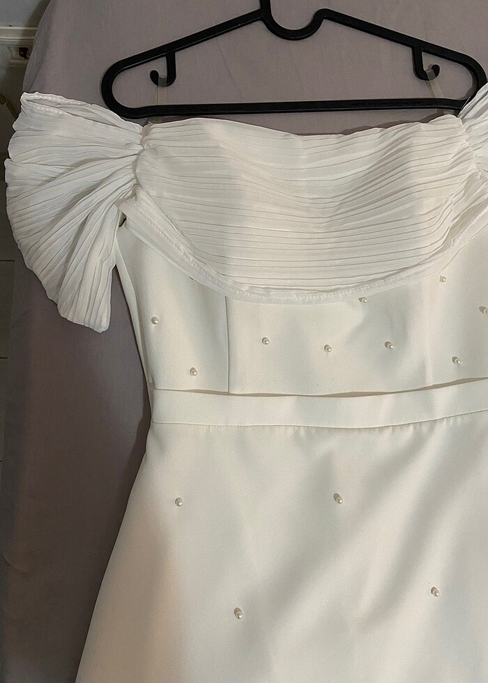 Beyaz elbise - Görsel 3