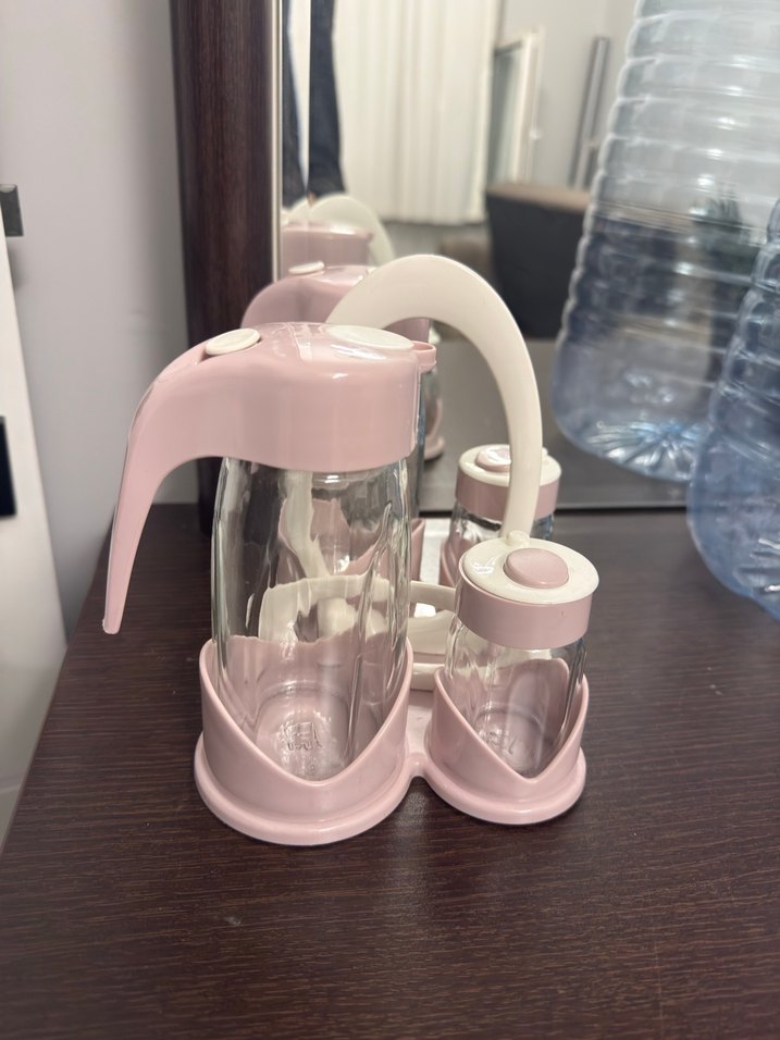 MMAME.COCO Beyaz pembe Baharatlık Seti - Görsel 5