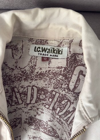 LCW Krem Baskılı Erkek Keten Ceket - Görsel 3