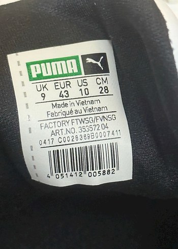 Puma Beyaz Erkek Spor Ayakkabı - Görsel 6