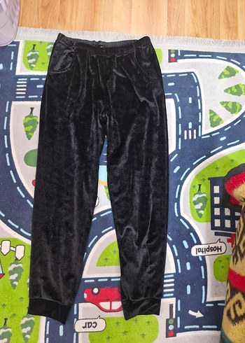 siyah polar eşofman - Görsel 4