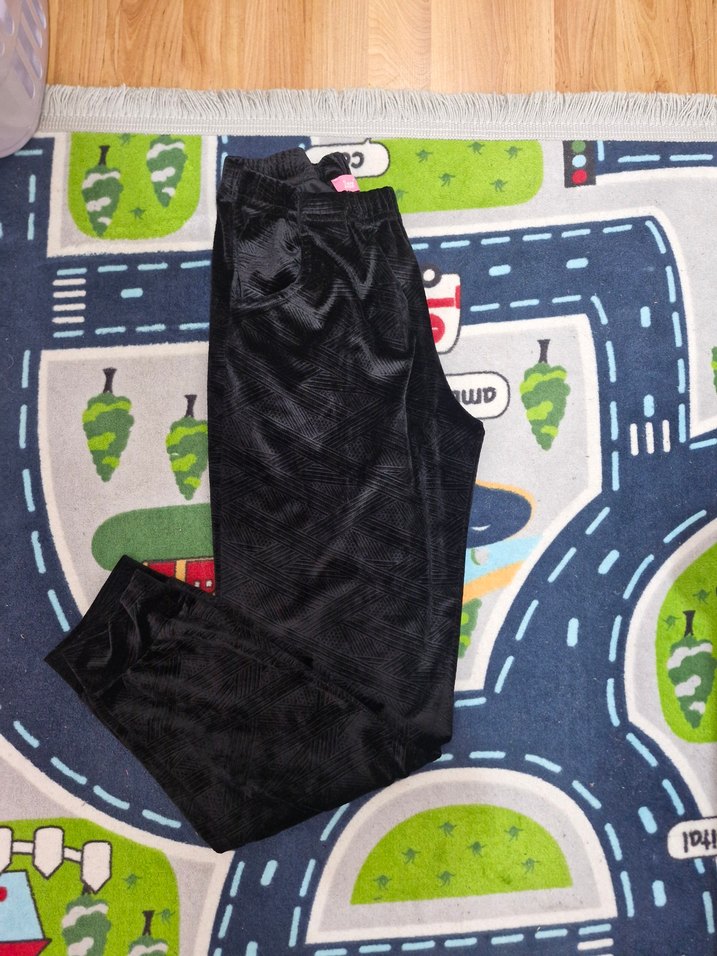 siyah polar eşofman - Görsel 5