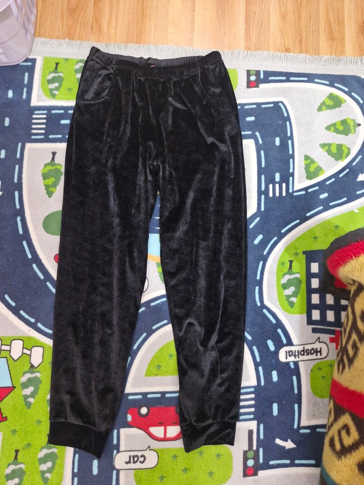 siyah polar eşofman - Görsel 4