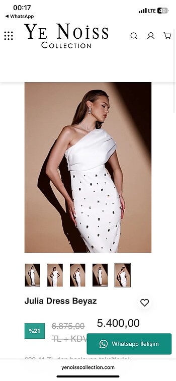 Zara Nişan Elbisesi
