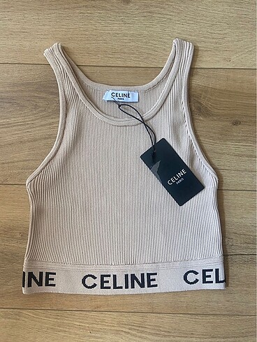 Celine crop bluz ve beyaz balenciaga