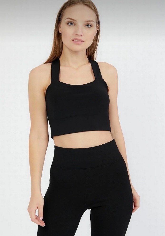 Lamodemapass Sırt Detaylı Crop Top - Görsel 4
